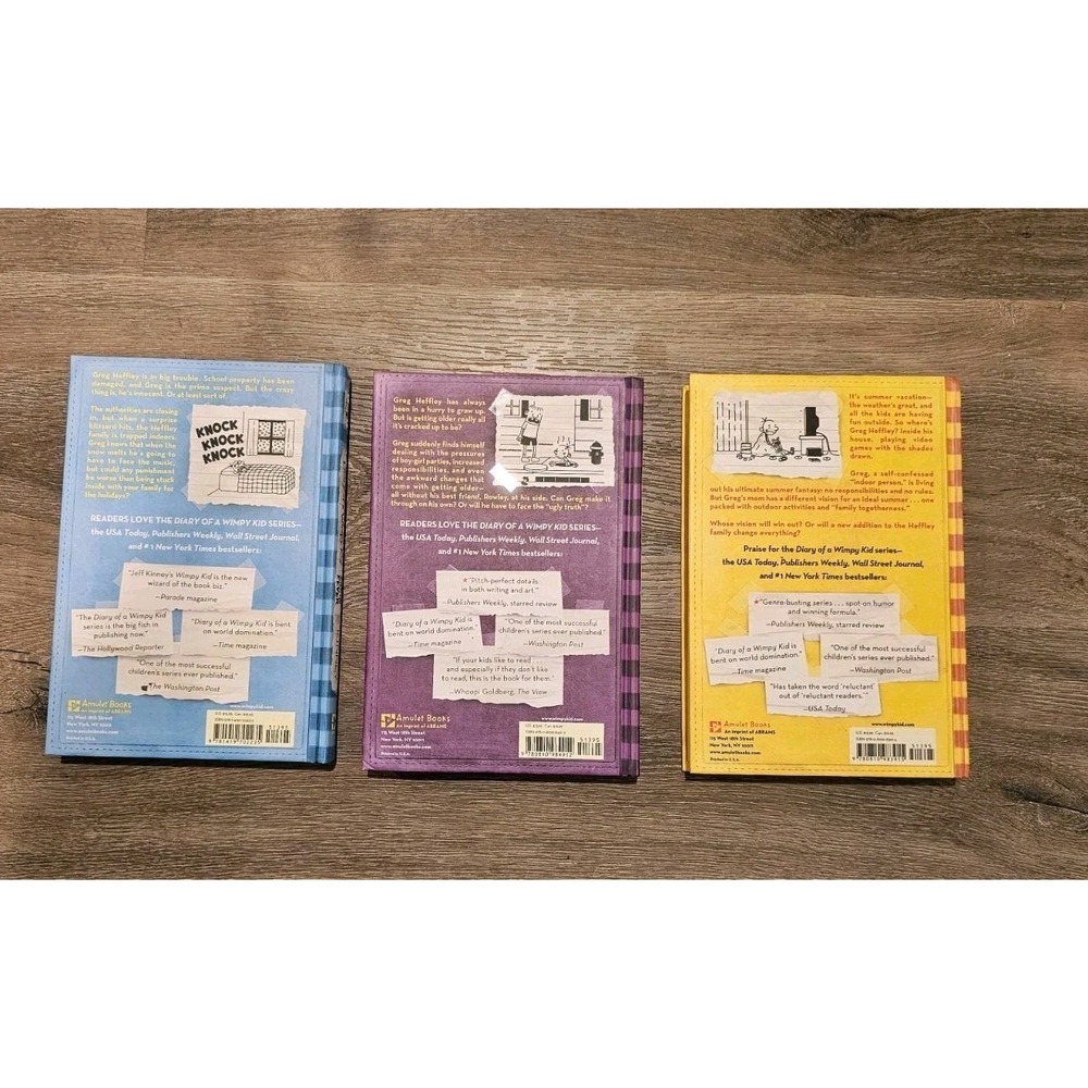 Lot of Diary of a Wimpy Kid Books by Jeff Kinney - Picture 2 of 2
